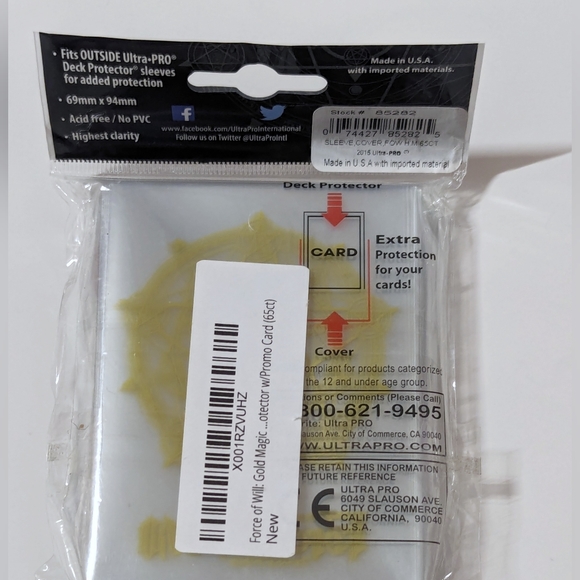 NWT Ultra-Pro Force of Will TCG Covers - Picture 3 of 4